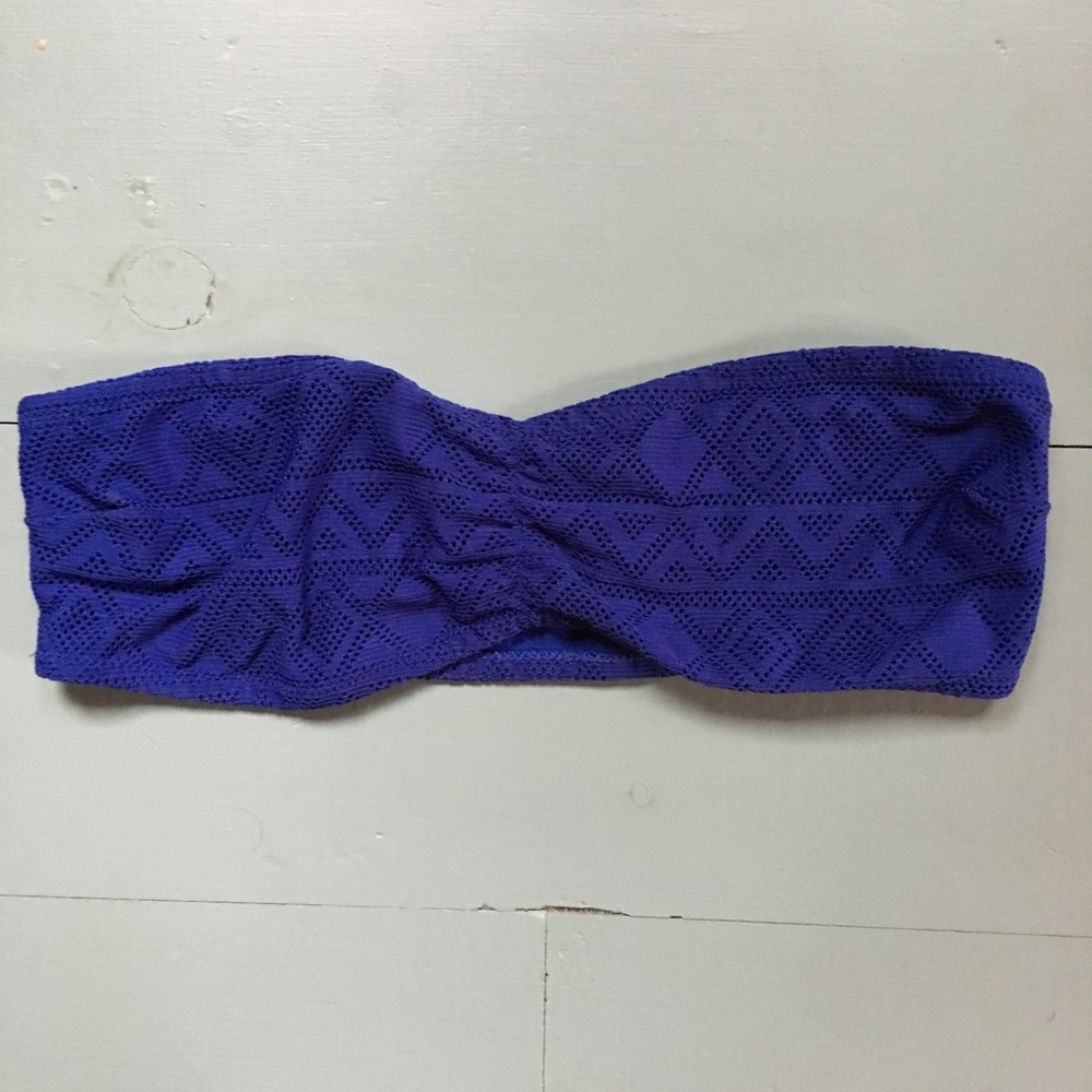 Xhilaration Strapless Blue Bra
